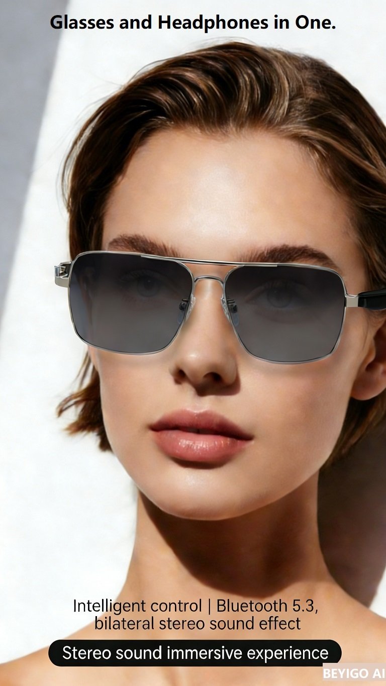 BEYIGO AI Leisure - Stylish Smart Glasses
